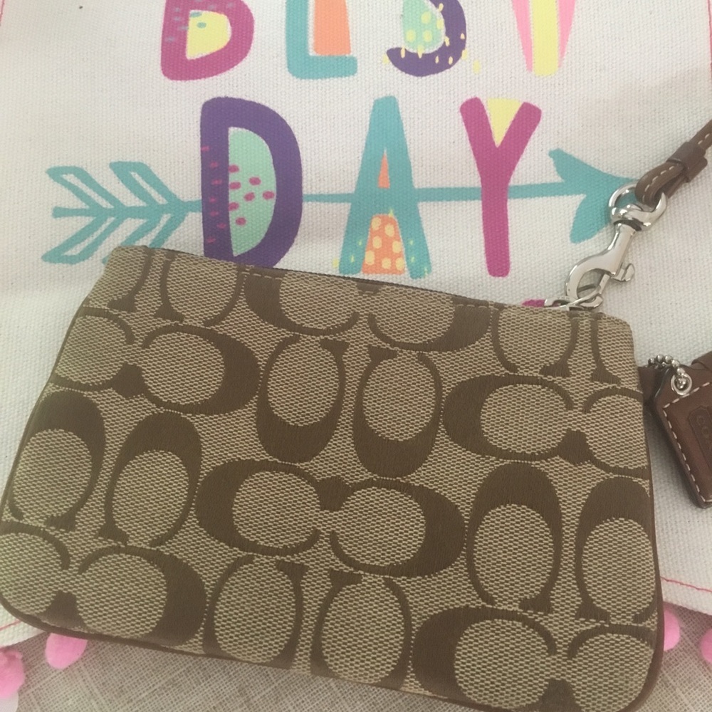 Coach wristlet